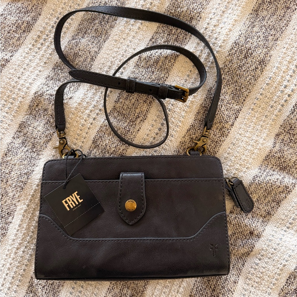 Frye Lucy Leather Crossbody Bag